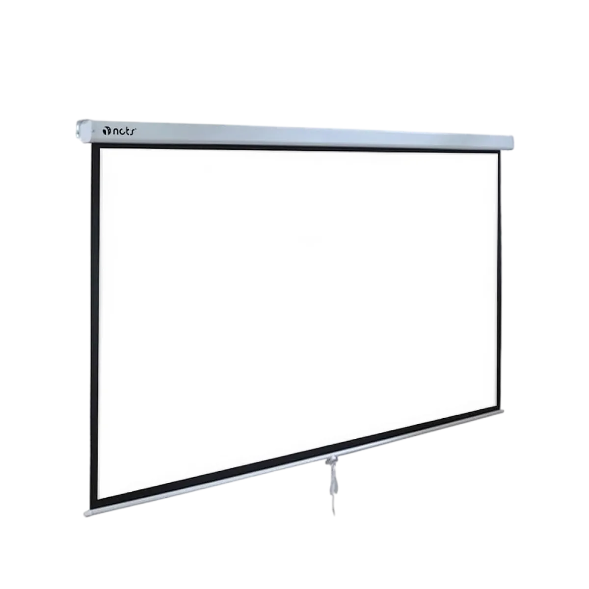 NCTS (M200) Manual Projector Screen 200cm x 200cm High Quality Display - White