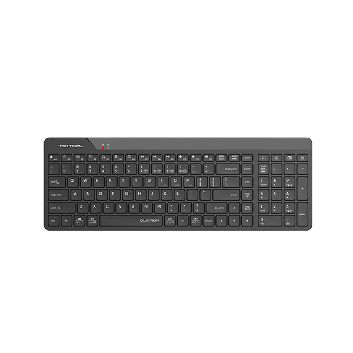 A4Tech (FBK23 AS) FStyler Compact Bluetooth & 2.4Ghz Wireless Keyboard - Black