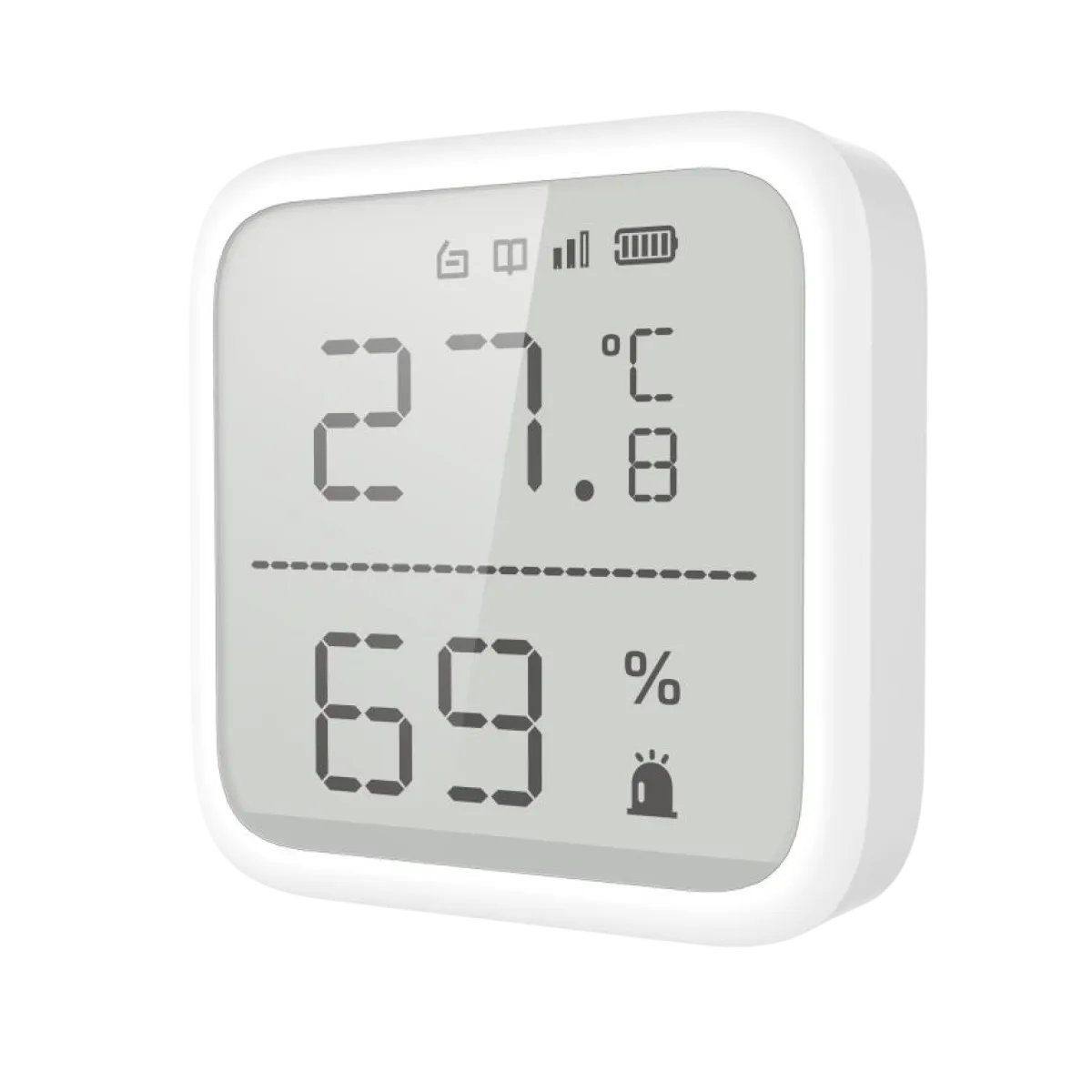 Hikvision (DS-PDTPH-E-WE) Wireless Temperature & Humidity Detector Sensor - White