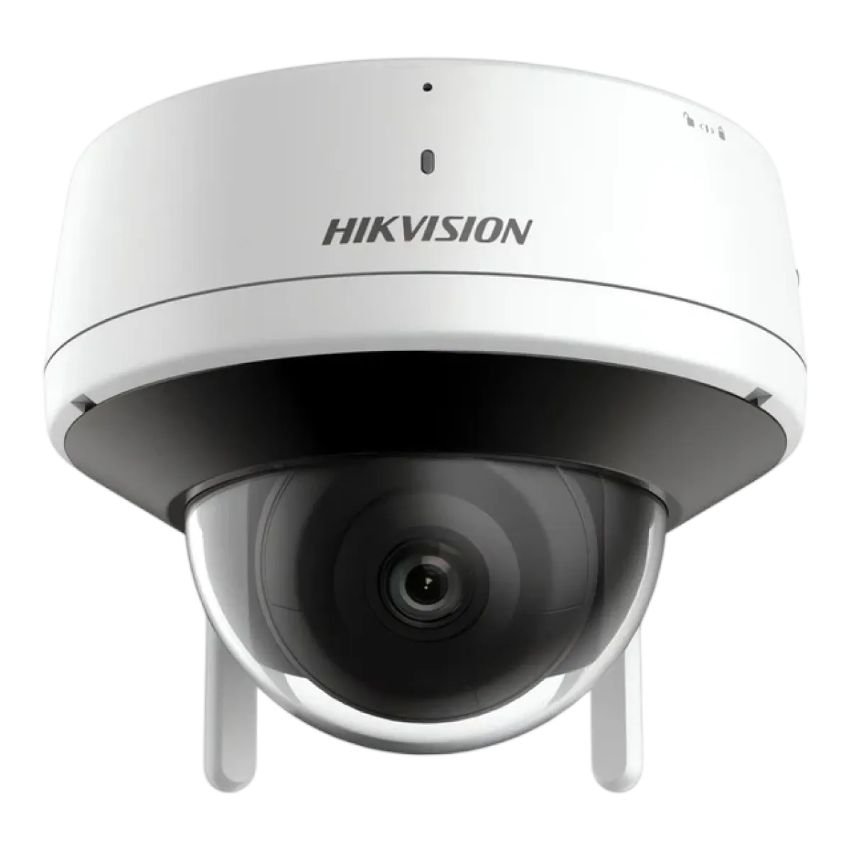Hikvision (DS-2CV2141G2-IDW) 2.8mm 4MP Outdoor Audio Fixed Dome Network Camera - Mic - White