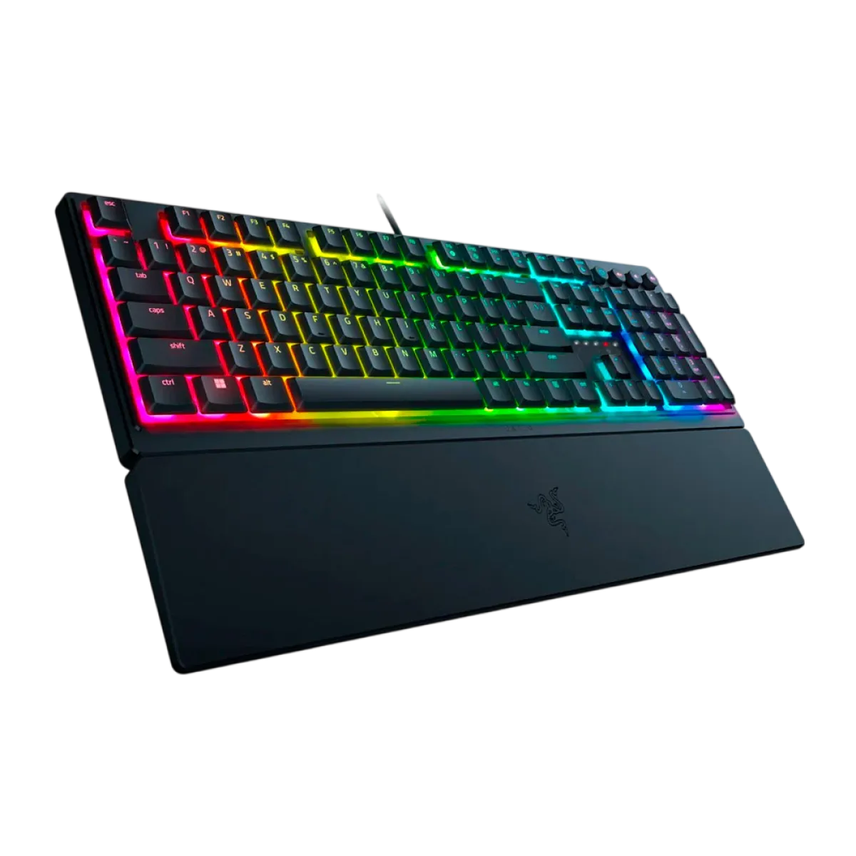 Razer (RZ03-04460100-R3M1) Ornata V3 Gaming Keyboard - Wrist Rest -2Yrs - Black