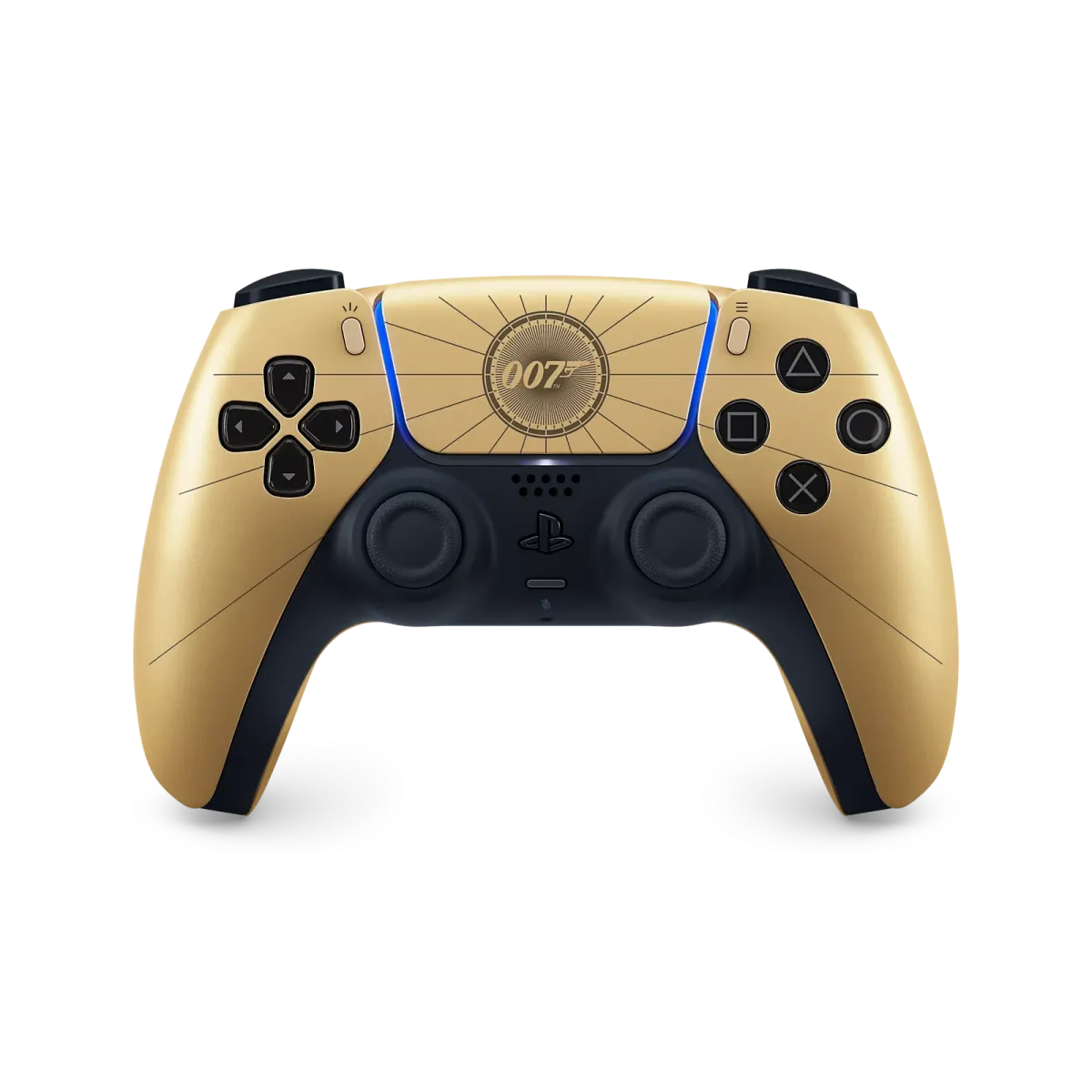 Sony (CFI-ZCT2W) Original DUALSENSE Wireless Controller for PS5 - First light 007 Edition - Gold