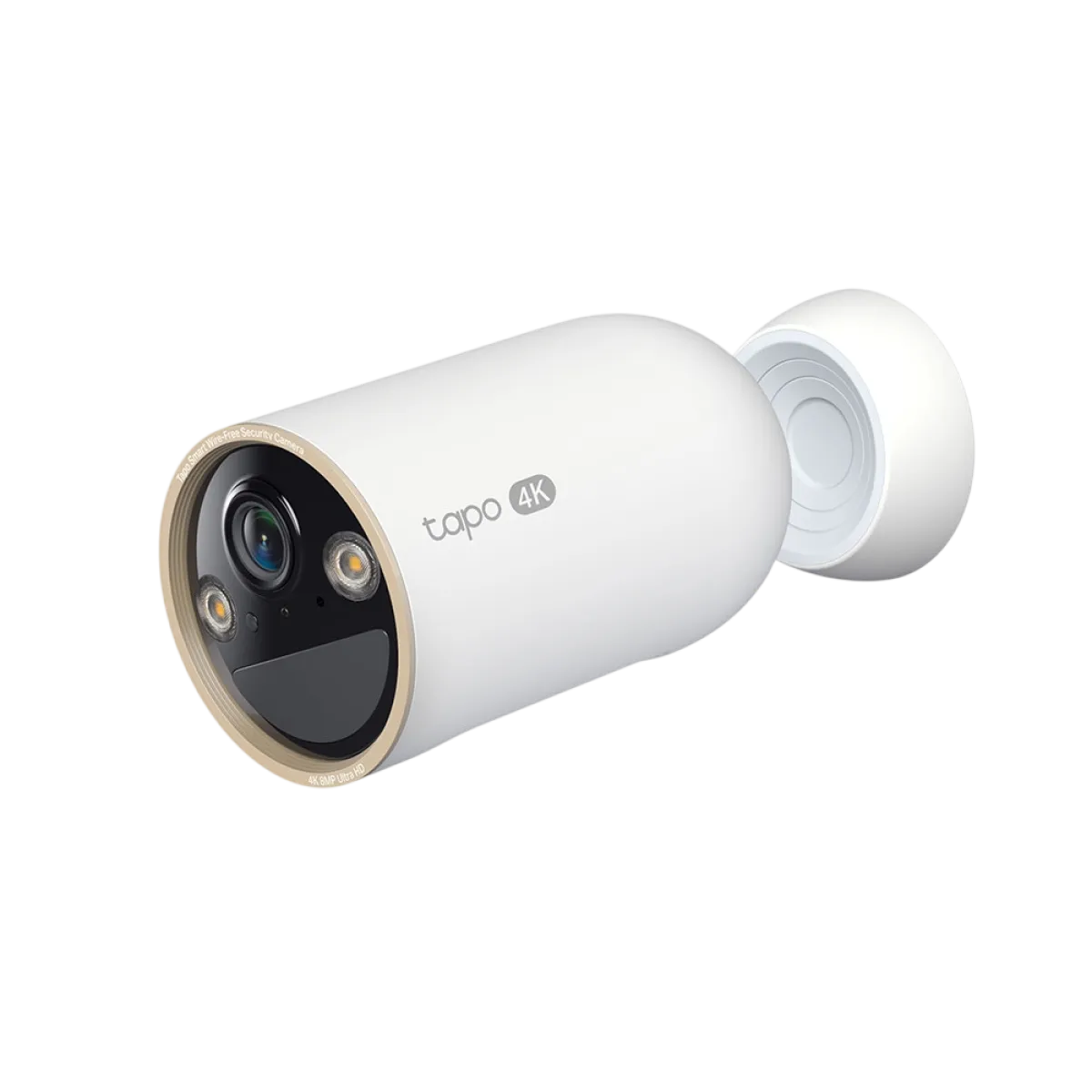 TP-Link (Tapo-C460) Battery-Powered Outdoor Security Camera - Wifi - Mic- White