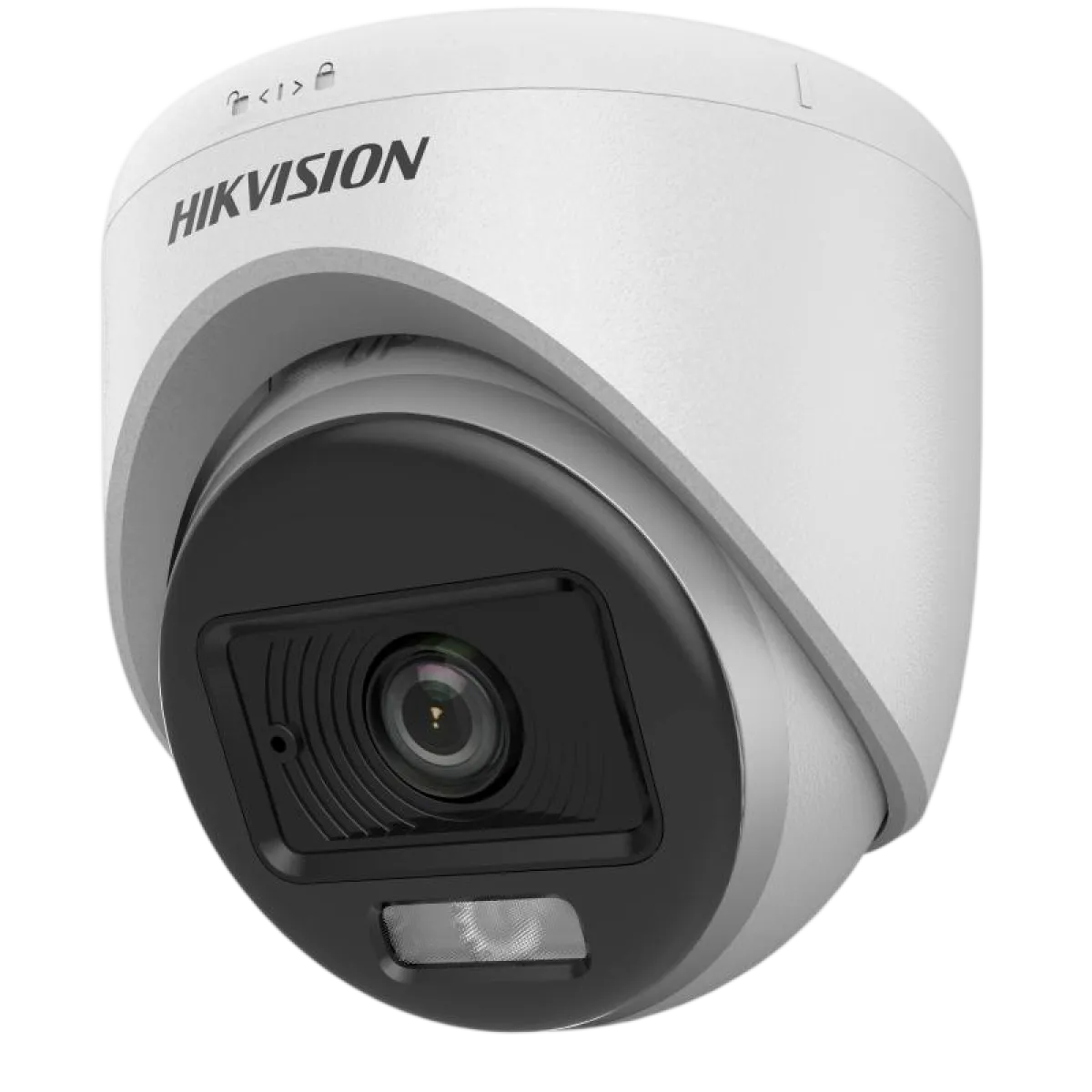 Hikvision (DS-2CE70KF0T-LPFS) 2.8mm 3K ColorVu Smart hybrid light Indoor Fixed Turret Camera - White