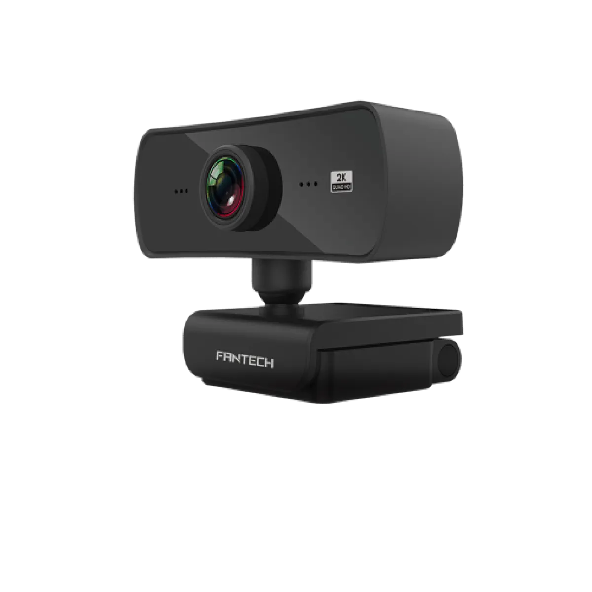 Fantech (C30) Luminous 2K Quad High Definition 4MP WebCam - 106 Degree Angle - Black