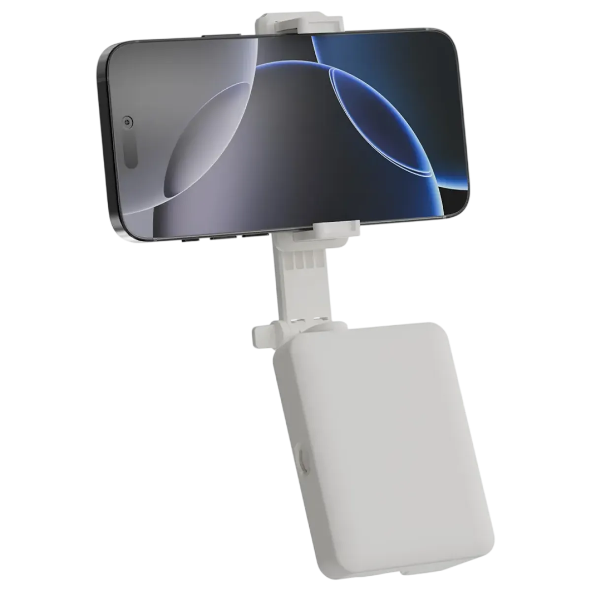 Porodo (PDLFST211WH) 3in1 Bluetooth Selfie Stick - LED - 360 Rotation - White