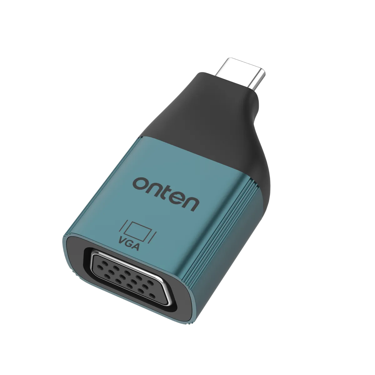 Onten (OTN-UC105) USB-C to VGA Charge Adapter - 5Yrs - Grey