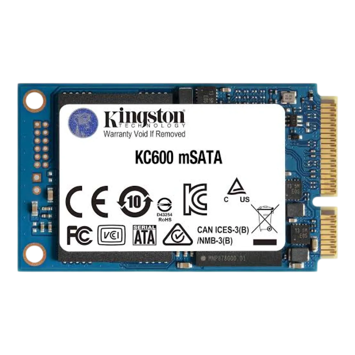 Kingston (SMS151S3/256G) 256Gb mSATA Module - SATAIII 6Gb/s