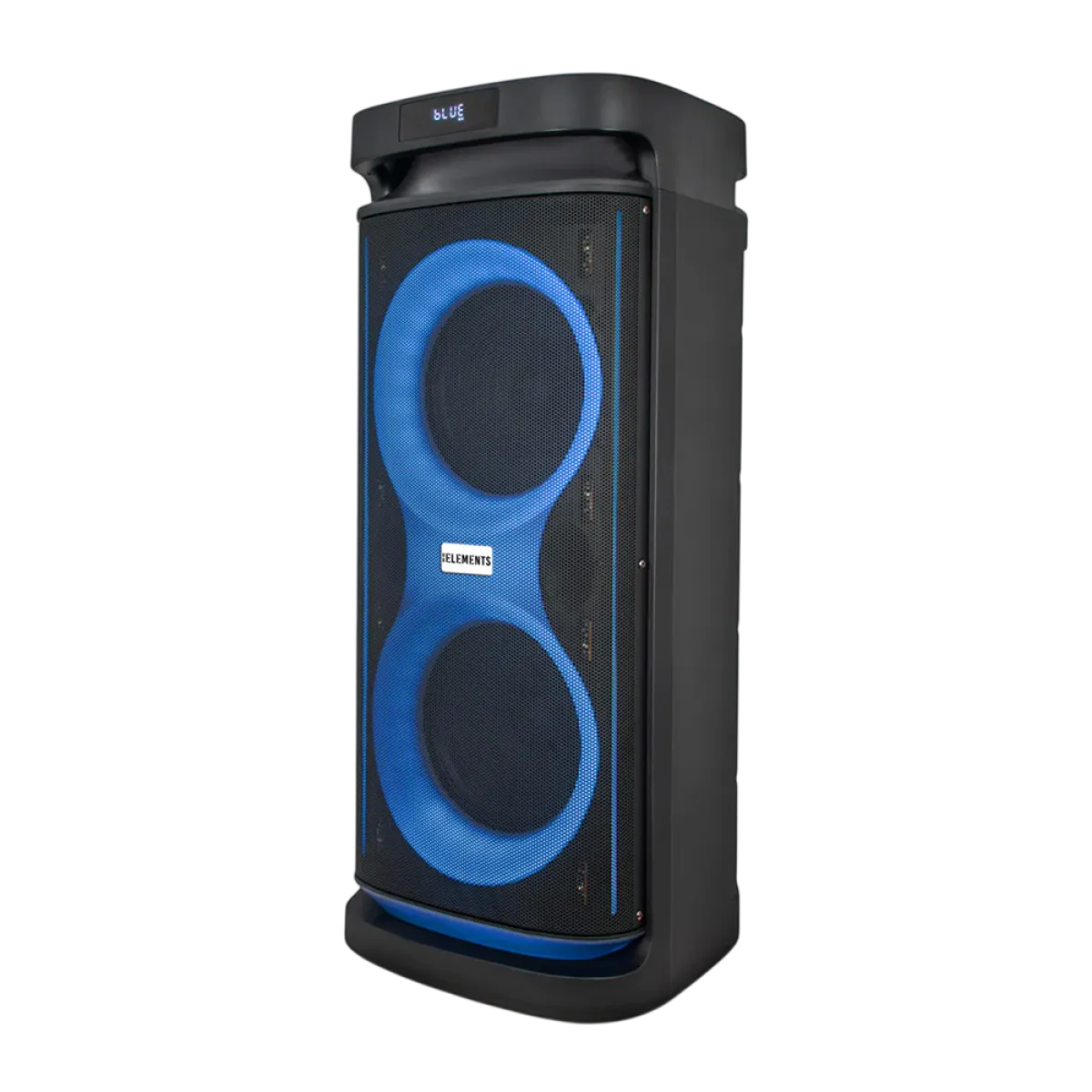 Elements (EA105KB) 150W RMS Multi-Function Karaoke Trolley Speaker - RGB - Black