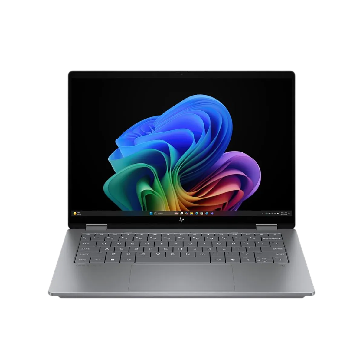 HP(B5UJ0UAR)14-fk0013dx OmnibookX Flip AI 14" 2K Touch,Ryzen AI5 340,16Gb, 512Gb,Radeon 840M- Silver