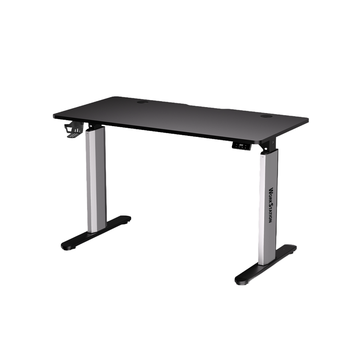Fantech (WS414) Work Station Desk Table - 140x70 cm - Adjustable Rising Desk - Black