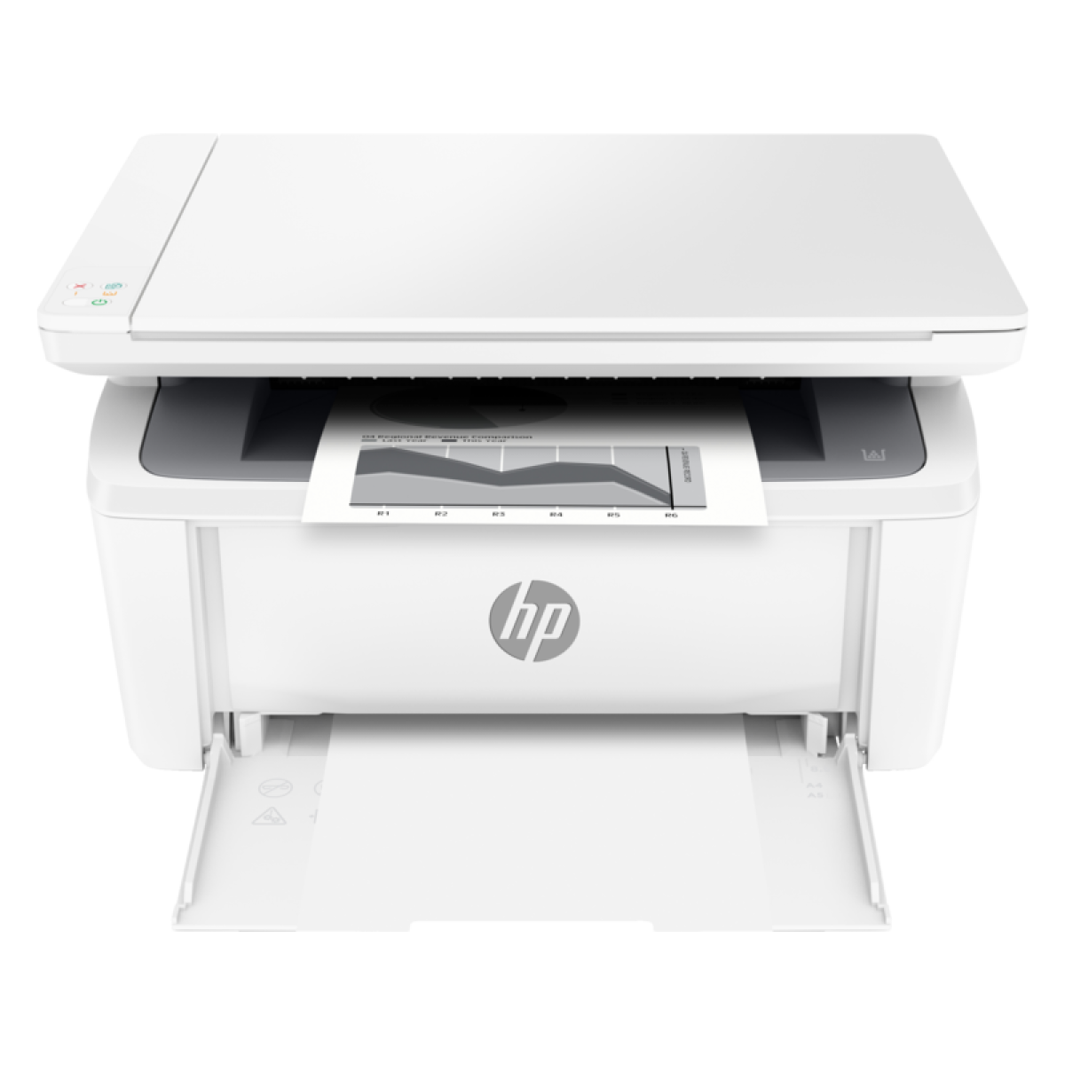 HP (7MD73A) MFP M141a Monochrome LaserJet Printer - Print, Copy, Scan - White