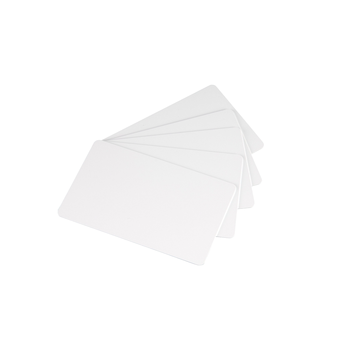Generic PVC Blank Card - White - Priced Per Card