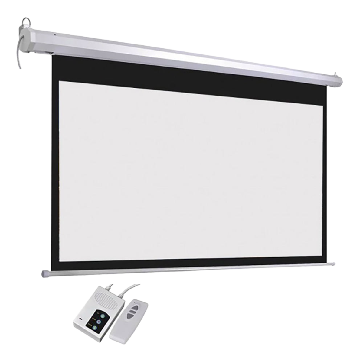 Invo (IEPS70C) Electric Wall Projection Screen - 180x180cm - White