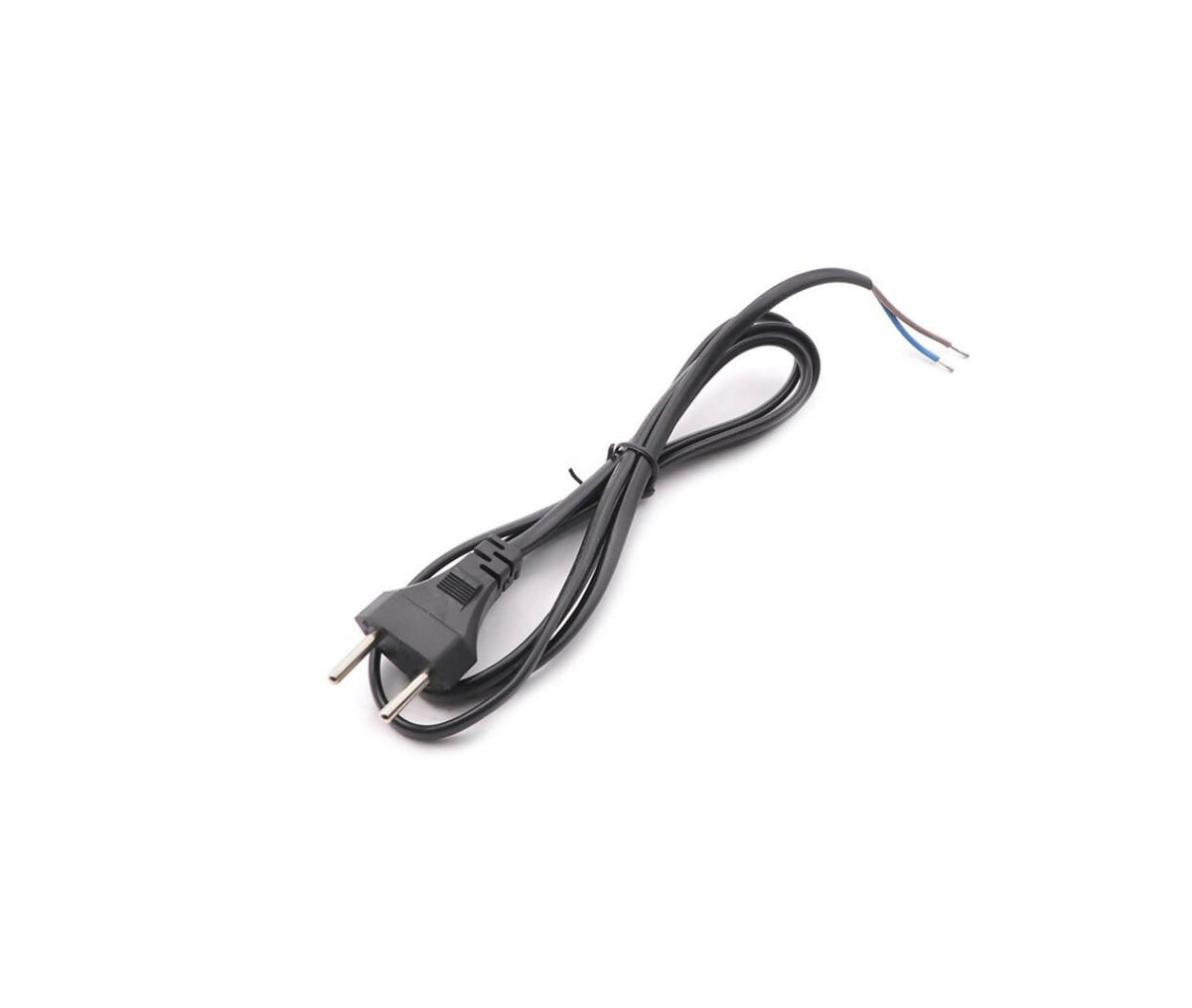 Power Cable | EU Plug - Open Cable End | 2x0.75mm | 1.5M