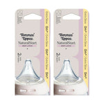 Tommee Tippee Natural Start Triangular Anti-Colic Teats – Extra Slow Flow