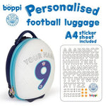 Boppi Football Wheeled Suitcase Assorted