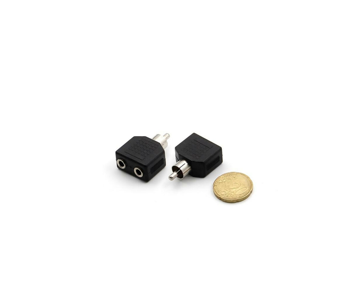 Audio Adapter | RCA | Male - 2x Jack Mono 3.5mm | Splitter