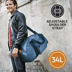Go Travel Lightweight Foldaway Adventure Bag (Blue)