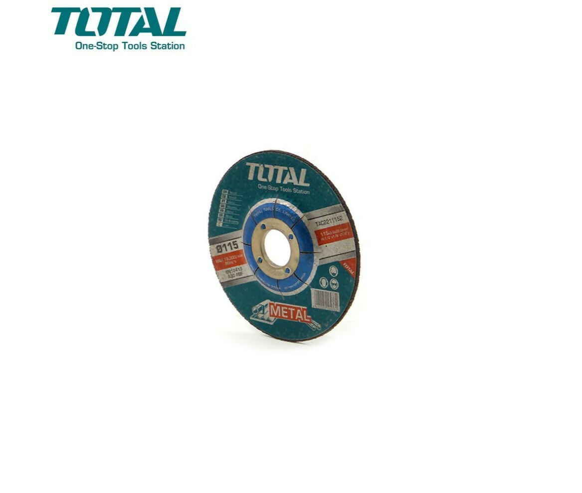 Angle Grinder | Cutting Disc | Metal | 115x3.0x22.2mm | Total