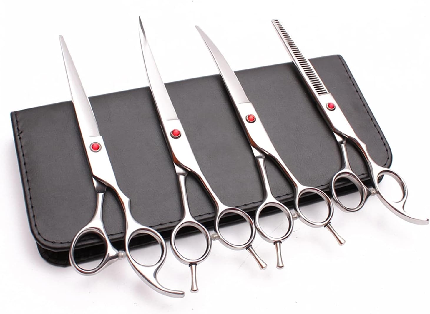 Pet Grooming Scissors Set + Comb (5 PCS)