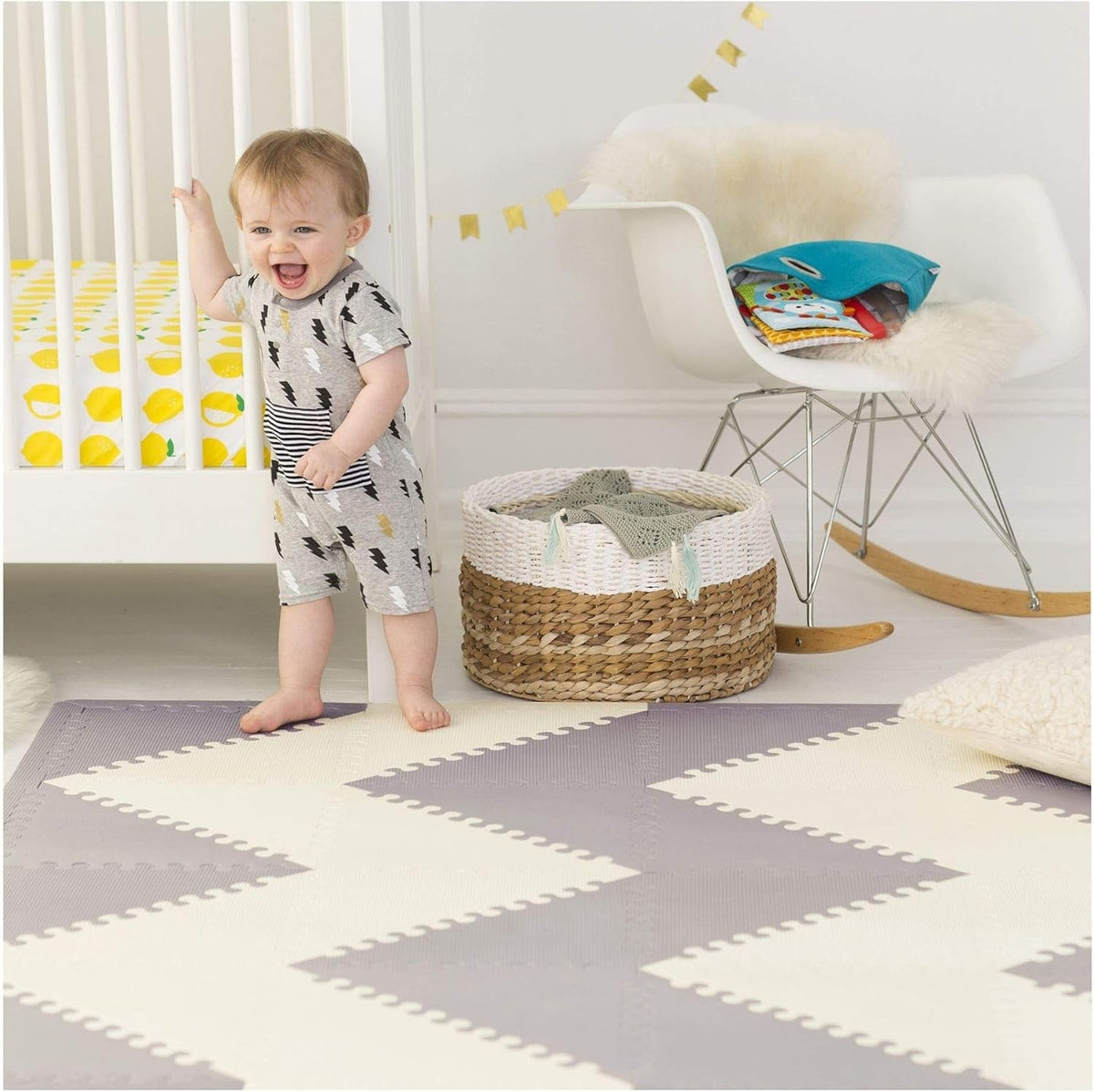 Playspot Geo Foam Floor Tiles