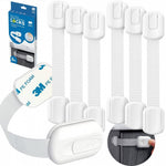 SIPO: Flexible Baby Safety Strap Locks (6 Pack - SBS-217)