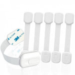SIPO: Flexible Baby Safety Strap Locks (6 Pack - SBS-217)