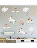 SIPO: Boho Rainbow Unicorn Wall Sticker