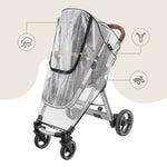 SIPO: Universal 3-in-1 Stroller Raincover (Protection Against Rain, Snow & Wind)