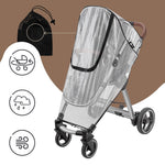 SIPO: Universal 3-in-1 Stroller Raincover (Protection Against Rain, Snow & Wind)