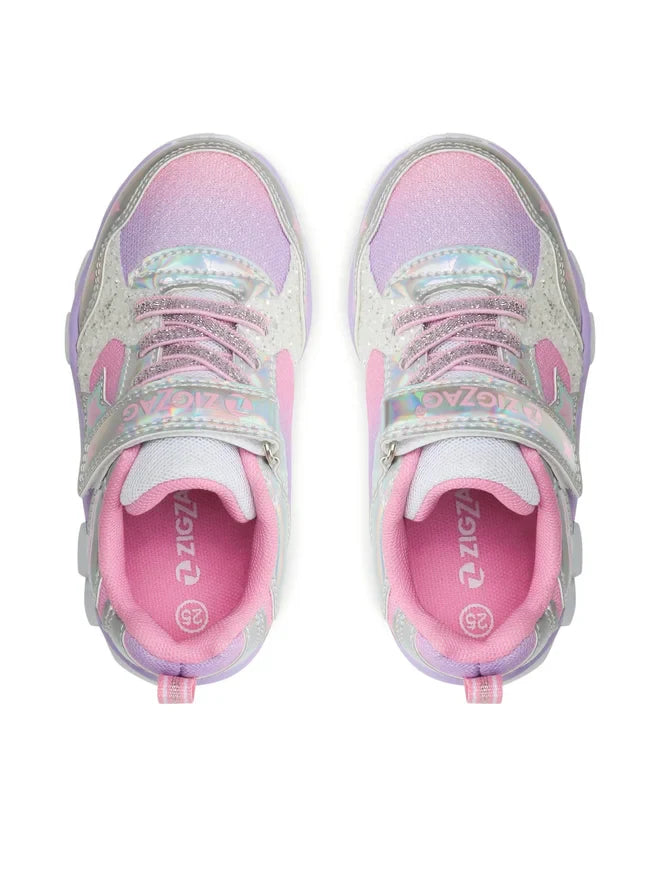 ZIGZAG SASERTA KIDS SHOE W/LIGHTS