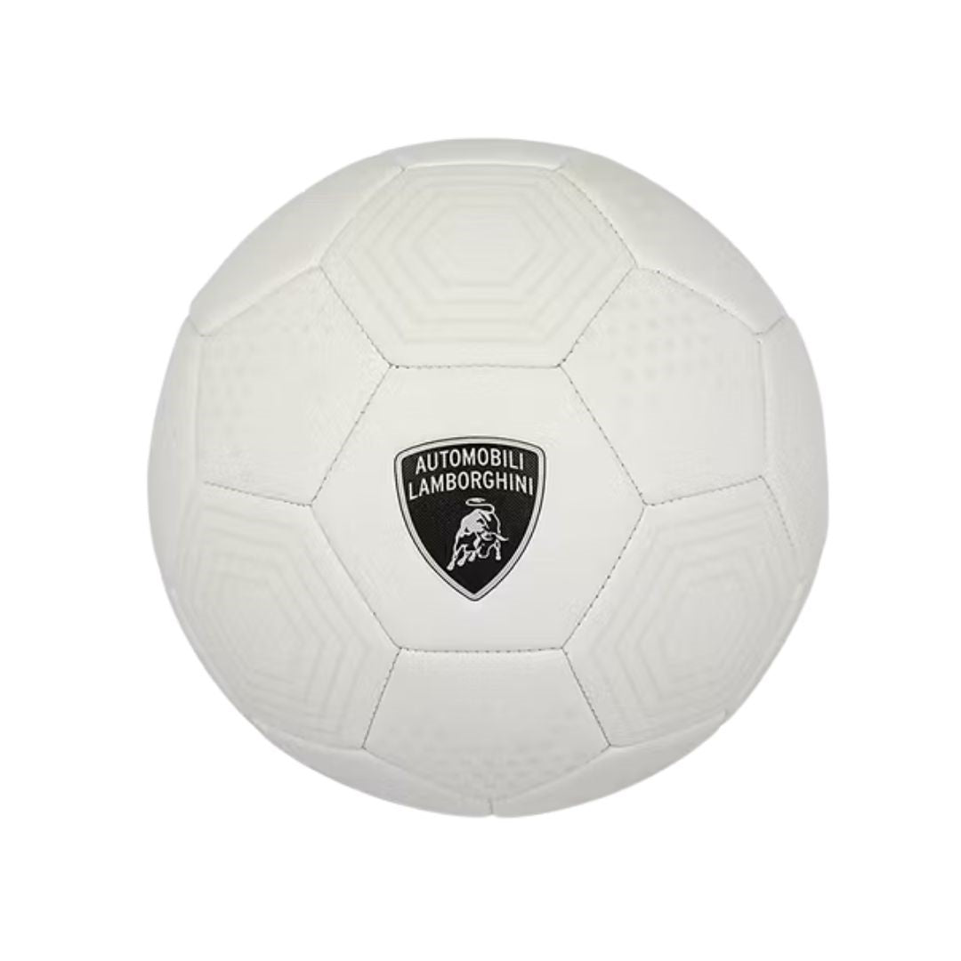 Joerex Lamborghini Soccer Ball - Size 5, White