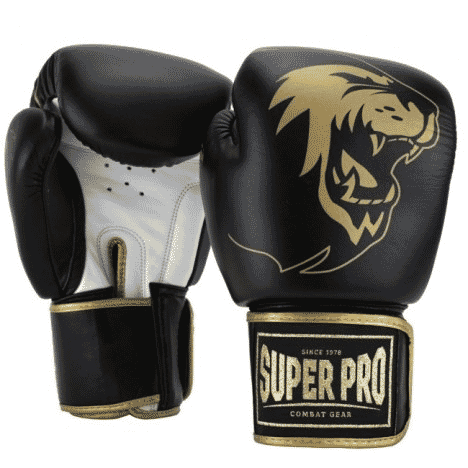 SUPER PRO COMBAT GEAR WARRIOR SE LEATHER (KICK) BOXING GLOVES