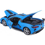 Maisto 1:18 2020 Chevrolet Corvette Stingray Coupe - Blue