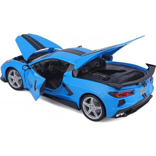Maisto 1:18 2020 Chevrolet Corvette Stingray Coupe - Blue