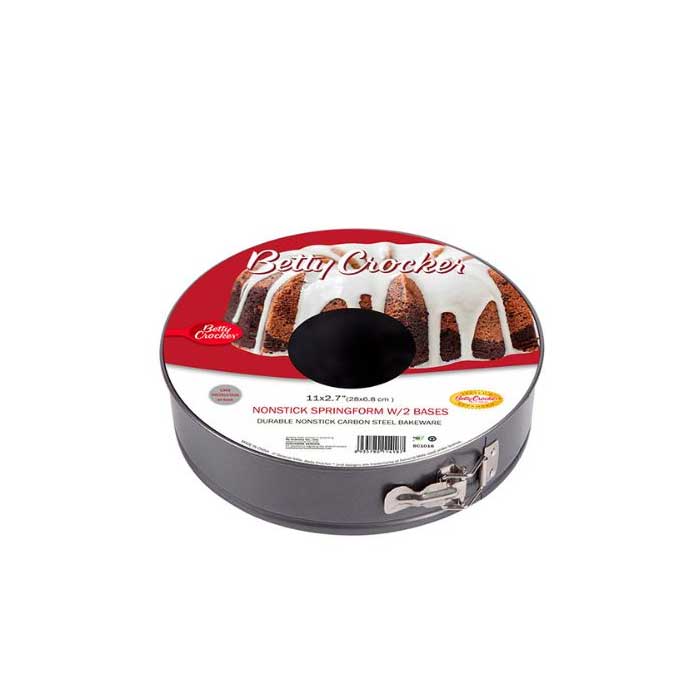 Betty Crocker Springform Pan with 2 bases and Lock