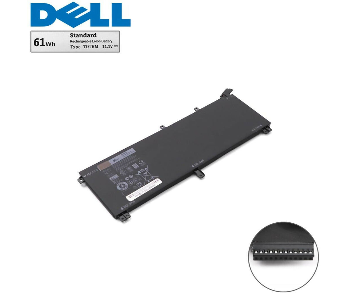 Laptop Battery | 11.1V 5.5Ah | Compatible With Dell TOTRM