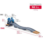 Step2 Up & Down Roller Coaster - Platinum, Pre-Order