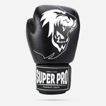 SUPER PRO COMBAT GEAR WARRIOR LEATHER KICKBOXING GLOVES