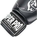 SUPER PRO COMBAT GEAR WARRIOR LEATHER KICKBOXING GLOVES