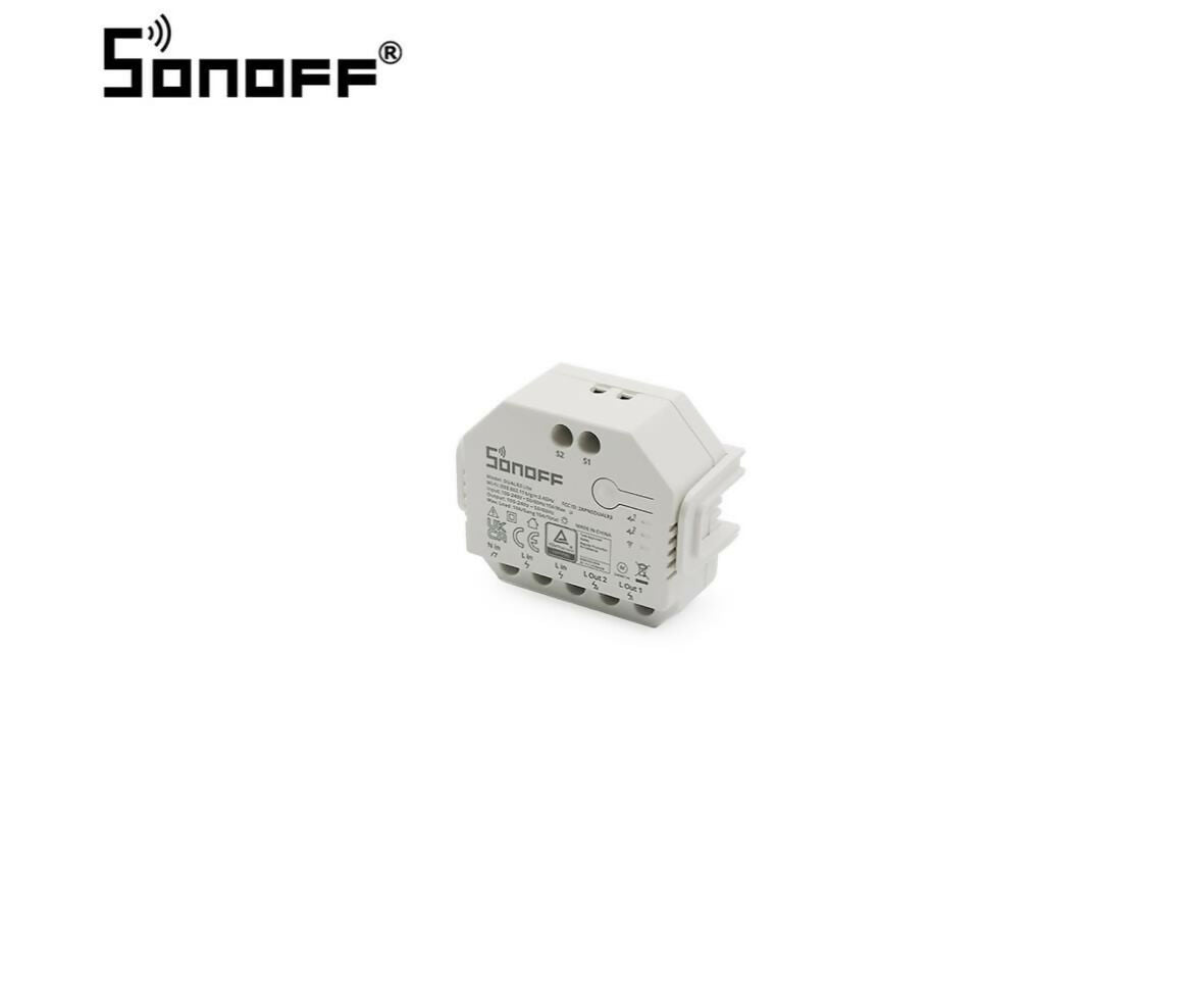 IoT Smart | WiFi Switch | 2-Gang | 220V | 15A | Mini Lite | Sonoff