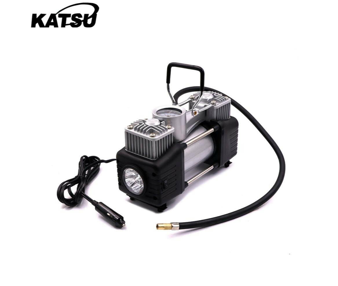 Air Compressor Pump | Portable Tire Inflator | 80L Per Minute | Katsu