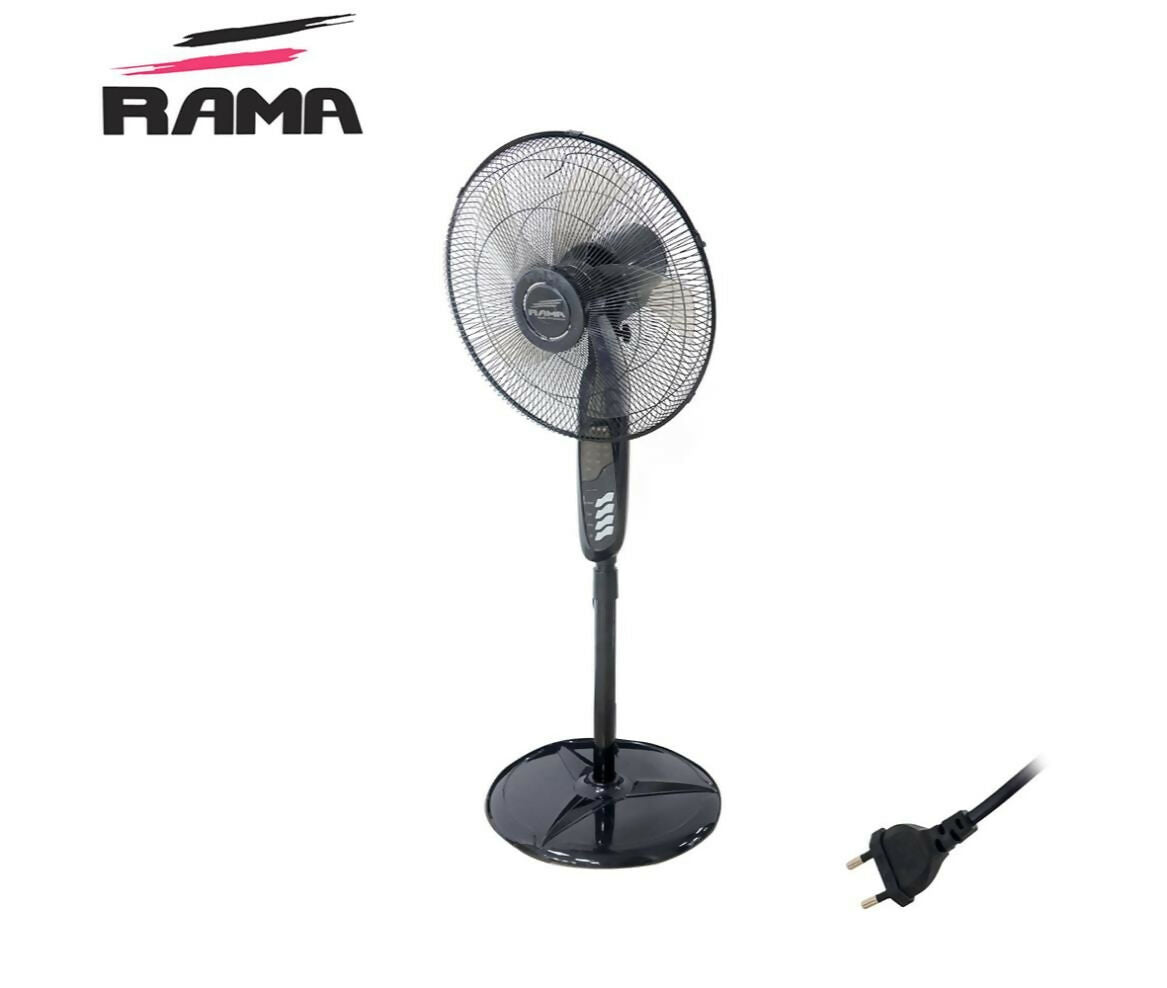 Fan Stand | 18" | 220V AC | 60W | Black | Remote | Rama