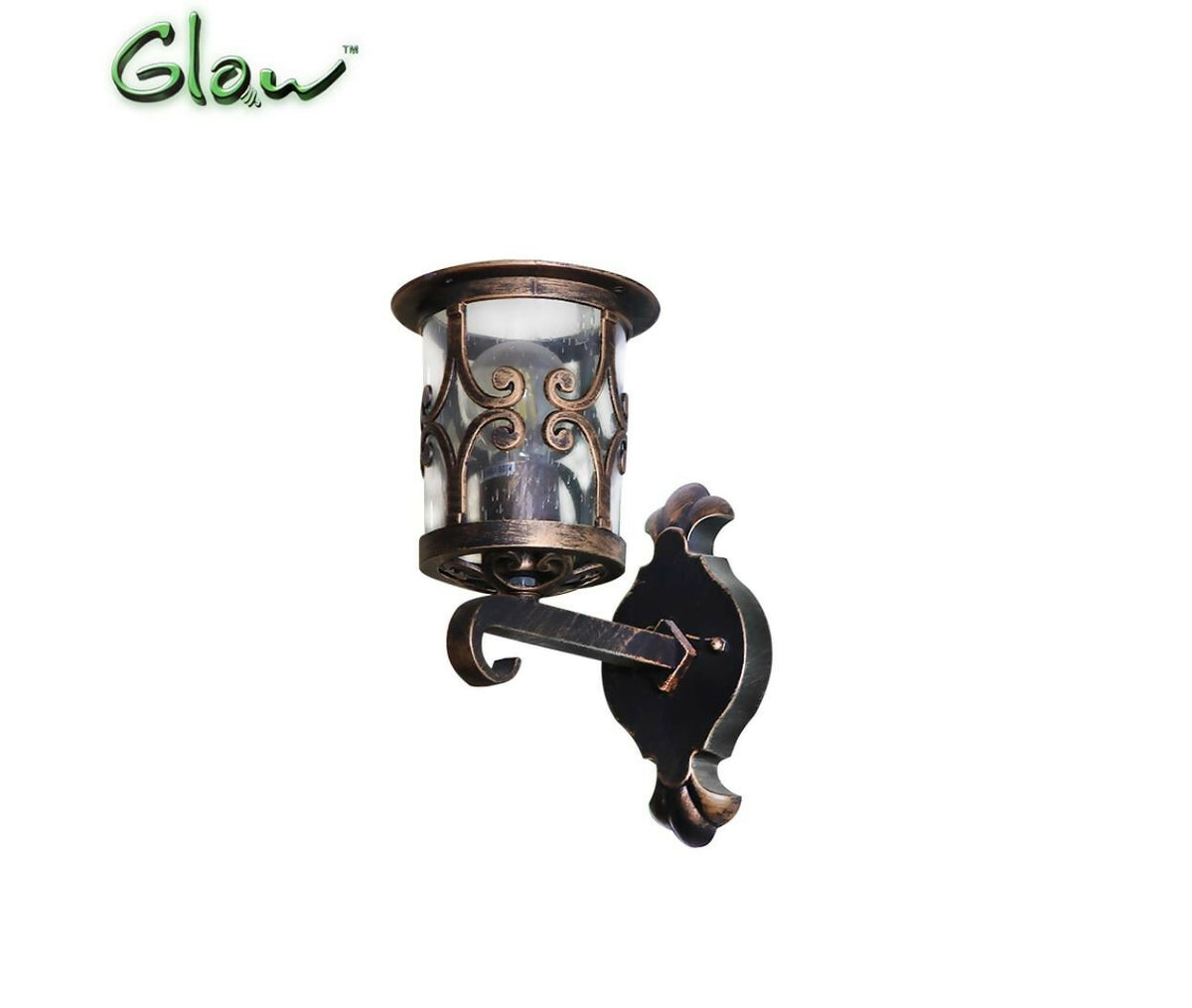 Exterior LED Light | Facing Down Wall Mount | E27 | Bronze | OW87 | Glow
