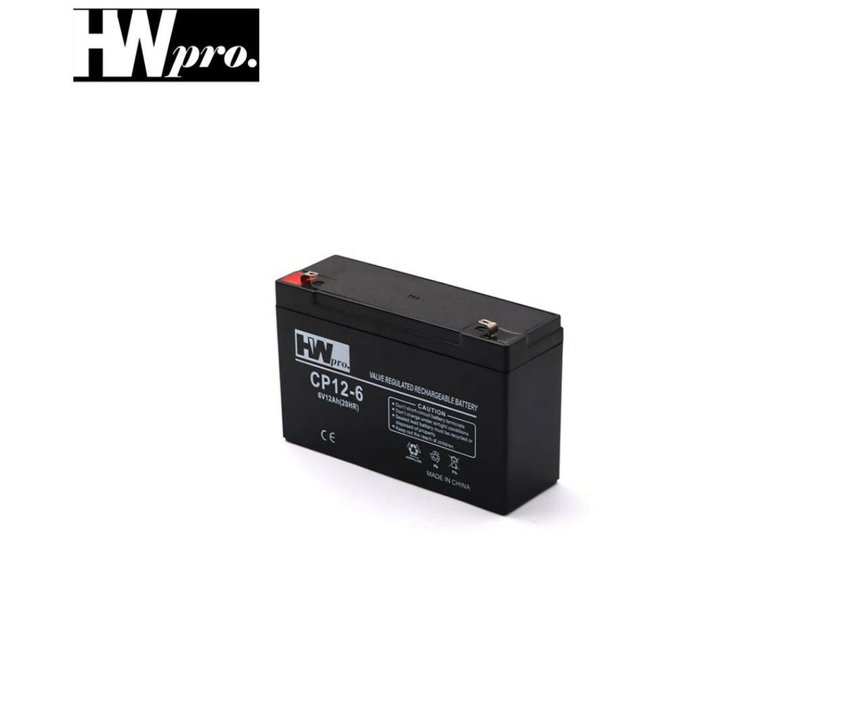 Lead Acid Battery | 6V 12Ah | HW
