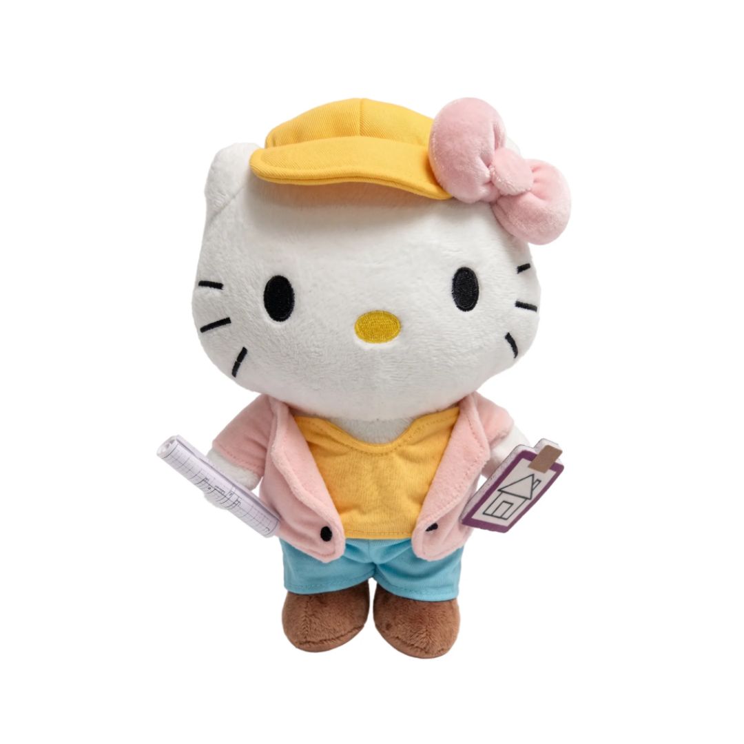 Hello Kitty Plush Bright Architect 25 cm