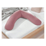 THERALINE The Original Maternity & Nursing Pillow – Melange Rosewood Bamboo
