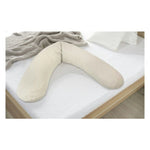 THERALINE The Original Maternity & Nursing Pillow – Sand Beige Muslin