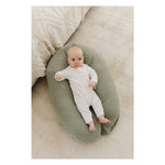 THERALINE The Original Maternity & Nursing Pillow – Sage Muslin